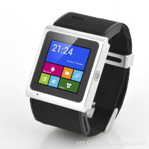 Special design capacitive smart watch phone new model